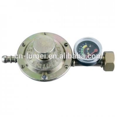 lpg pressure liquid nitrogen regulator with gauge with ISO9001-2008