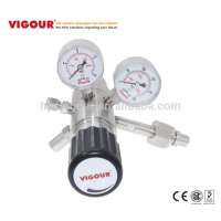 High pressure propane gas air gas oxygen gas pressure regulator with check valve